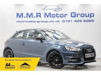 Used Audi A1 S-Line 2017 Blue Hatchback