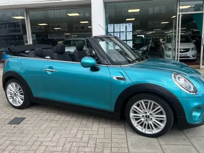 Used Mini Cooper Cabriolet 134 HP (98 kW) 2018 Turquoise Cabriolet