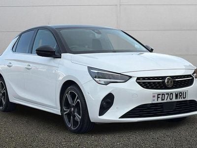 Used Vauxhall Corsa Elite 101 HP (74 kW) 2020 White Hatchback