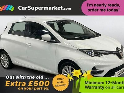 Used Renault Zoe Iconic 100 kW (136 HP) 2021 White Hatchback