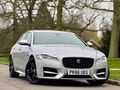 Used Jaguar XF R-Sport 180 HP (132 kW) 2016 Silver Sedan