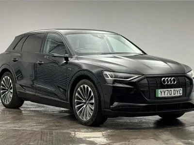 Used Audi e-tron Advanced 300 kW (408 HP) 2020 Black SUV
