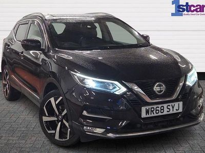 Black Used 2018 Nissan Qashqai Tekna SUV | £10,789 (Fair price)
