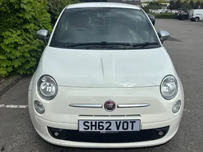Gebraucht Fiat 500 Street 69 PS (50 kW) 2013 Weiß Kleinwagen