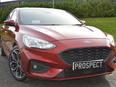 Used Ford Focus ST-Line X 2018 Ruby red pearl metallic Hatchback