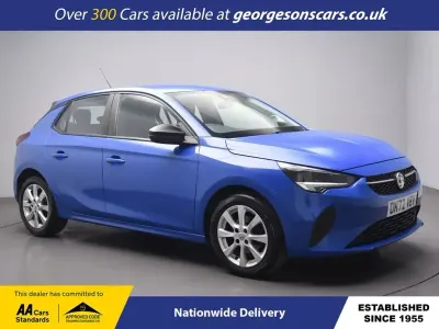 Second-hand Vauxhall Corsa Design Edition 75 CP (55 kW) 2022 Albastru Hatchback
