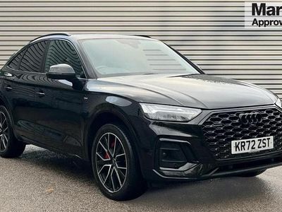 Solid brilliant black Used 2022 Audi Q5 Comfort SUV | £37,312 (Fair price)