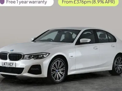 Used BMW 330e M Sport 292 HP (214 kW) 2021 White Sedan