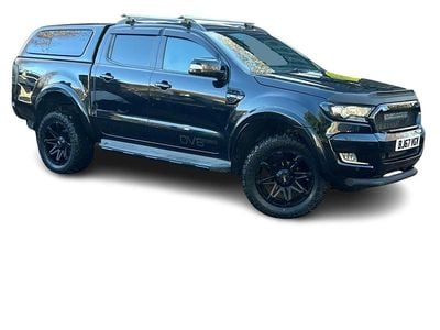 Black Used 2017 Ford Ranger Wildtrack Pickup | £15,500 (Fair price)