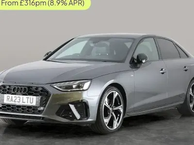 Used Audi A4 Black Edition 150 HP (110 kW) 2023 Grey Sedan