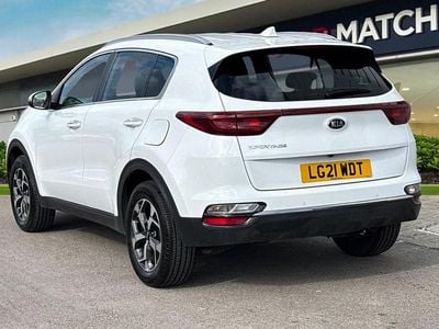 Used Kia Sportage 130 HP (95 kW) 2021 White SUV