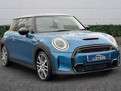 Blue Used 2022 Mini Cooper S Exclusive Hatchback | £16,895 (Fair price)