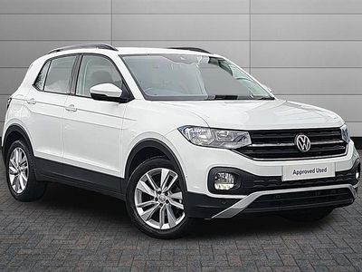 Used VW T-Cross SE 115 HP (84 kW) 2019 White SUV