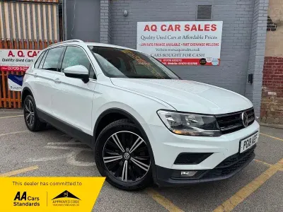 Used VW Tiguan SE 150 HP (110 kW) 2018 White SUV