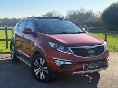 Orange Used 2013 Kia Sportage SUV | £8,395 (A bit pricey)