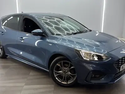 Used Ford Focus ST-Line 125 HP (91 kW) 2019 Blue Hatchback