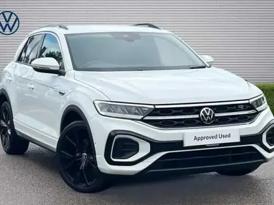 Used VW T-Roc R-line 150 HP (110 kW) 2022 White SUV