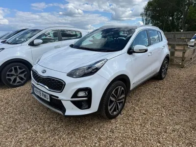 Used Kia Sportage 136 HP (100 kW) 2019 White SUV