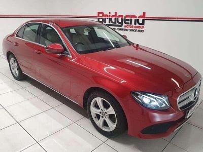 Used Mercedes E220 SE 2017 Red Sedan