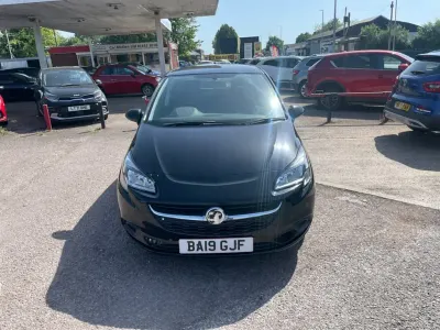 Used Vauxhall Corsa Sport 90 HP (66 kW) 2019 Black Hatchback