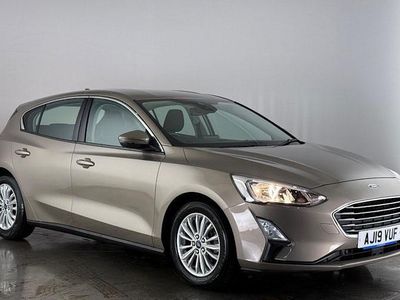Silver Used 2019 Ford Focus Titanium Hatchback | £14,150 (Fair price)