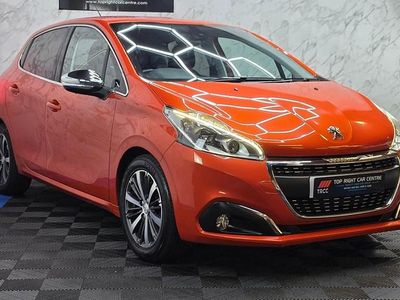 Second-hand Peugeot 208 Allure 82 CP (60 kW) 2016 Portocaliu Hatchback