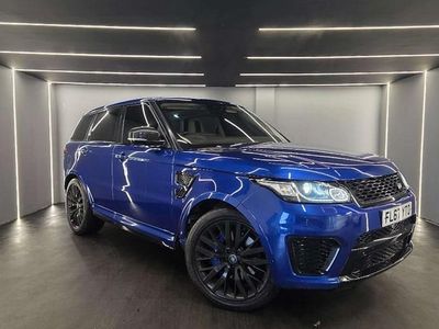 Używany Land Rover Range Rover Sport SVR 551 KM (405 kW) 2016 Niebieski SUV