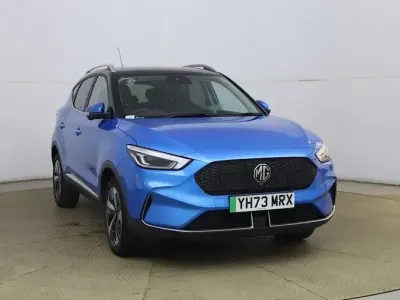 Used MG ZS Trophy Connect 114 kW (156 HP) 2022 Blue SUV
