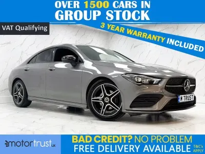 Used Mercedes CLA180 AMG line 136 HP (100 kW) 2023 Grey Coupe