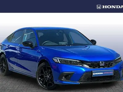 Używany Honda Civic Sport 184 KM (135 kW) 2023 Niebieski Hatchback