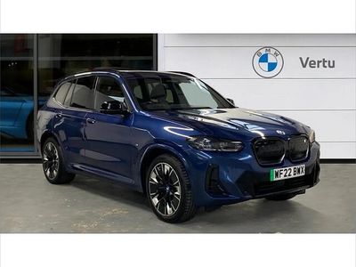 Blue Used 2022 BMW iX3 M Sport SUV | £31,278 (Fair price)
