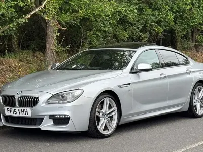 Used BMW 640 M Sport 313 HP (230 kW) 2015 Silver Coupe