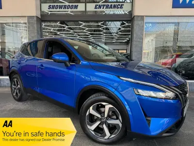 Second-hand Nissan Qashqai N-Connecta 158 CP (116 kW) 2022 Albastru SUV