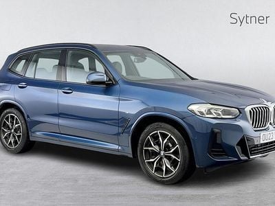 Blue Used 2023 BMW X3 M Sport SUV | £36,000 (Fair price)