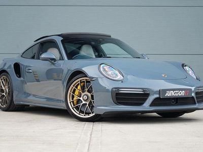 Used Porsche 911 Turbo S 580 HP (426 kW) 2017 Blue Coupe