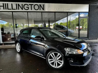 Used VW Golf VII GT 110 HP (80 kW) 2016 Black Hatchback