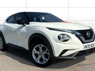 Used Nissan Juke Acenta 117 HP (86 kW) 2020 White SUV