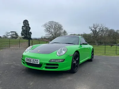Begagnad Porsche 911 350 HK (257 kW) 2007 Silver Sportkupé