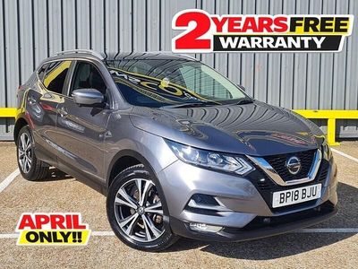 Used Nissan Qashqai N-Connecta 2018 Grey SUV