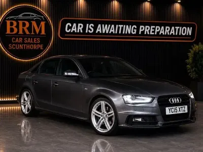 Used Audi A4 Black Edition 150 HP (110 kW) 2015 Grey Sedan
