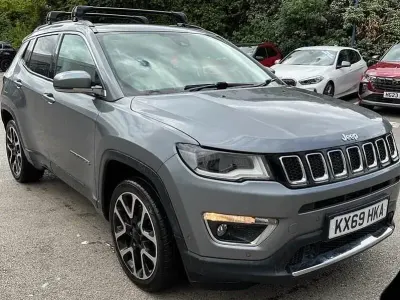 Begagnad Jeep Compass Limited 140 HK (102 kW) 2019 Grå SUV