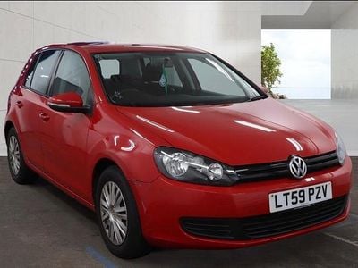Used VW Golf VI S 122 HP (89 kW) 2010 Red Hatchback