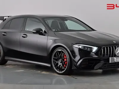 Second-hand Mercedes A45 AMG AMG 421 CP (309 kW) 2022 Negru Hatchback