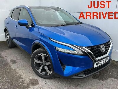 Used Nissan Qashqai N-Connecta 2021 Blue SUV