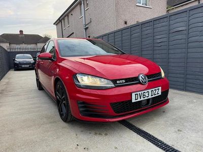 Used VW Golf VII GTD 2013 Red Hatchback
