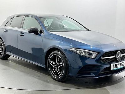 Used Mercedes A250 Executive 218 HP (160 kW) 2021 Blue Hatchback