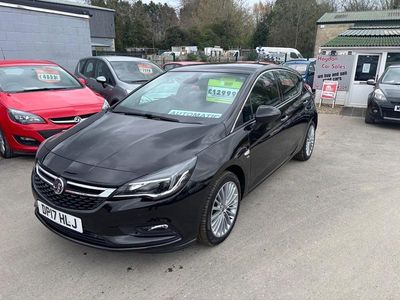 Used Vauxhall Astra Elite 150 HP (110 kW) 2017 Black Hatchback