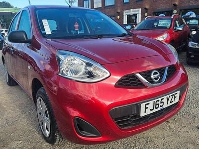 Red Used 2015 Nissan Micra Visia Hatchback | £4,000 (Fair price)