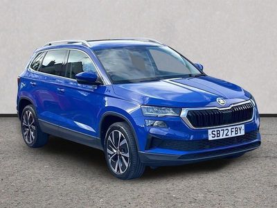 Used Skoda Karoq SE L 150 HP (110 kW) 2023 Blue SUV