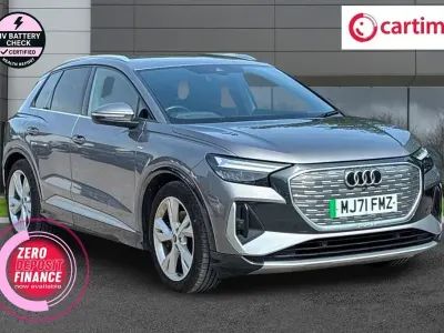 Used Audi Q4 e-tron S-Line 150 kW (204 HP) 2021 Grey SUV